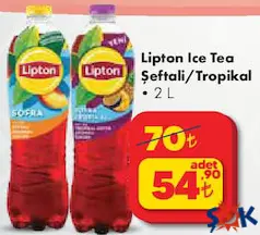 LİPTON ICE TEA SOĞUK ÇAY 2 L fiyat ve kampanya bilgisi